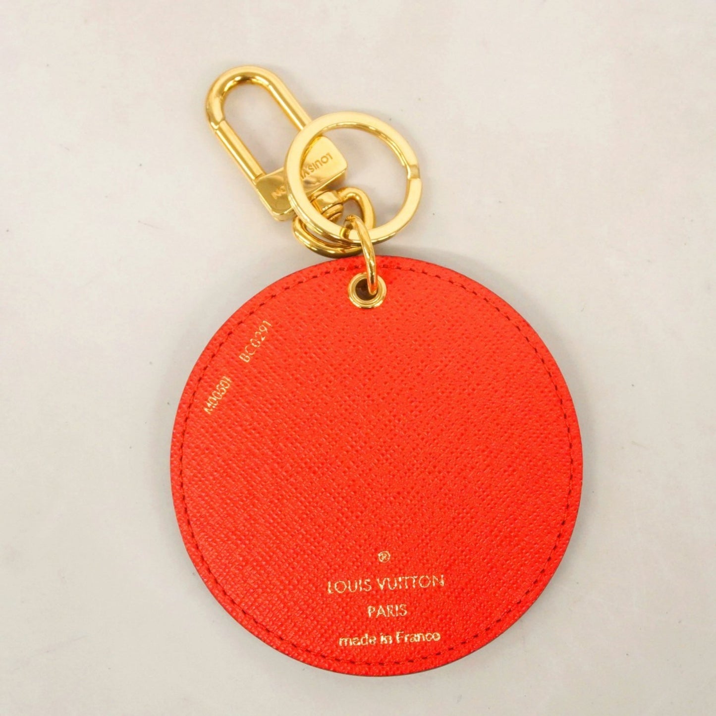 Louis Vuitton Monogram Vivienne Porte-Cls Illustre Keychain M00501 Brown/Red