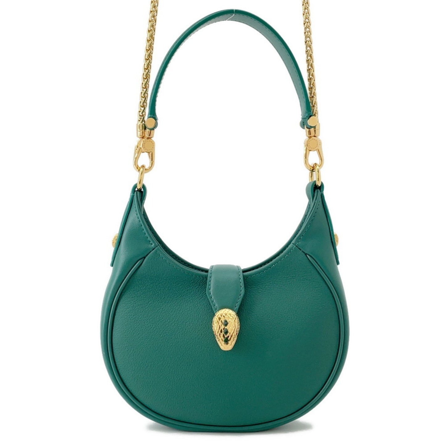 Bvlgari Serpenti Ellipse Handbag In Calfskin Leather 292582 Bvlgari 2-Way