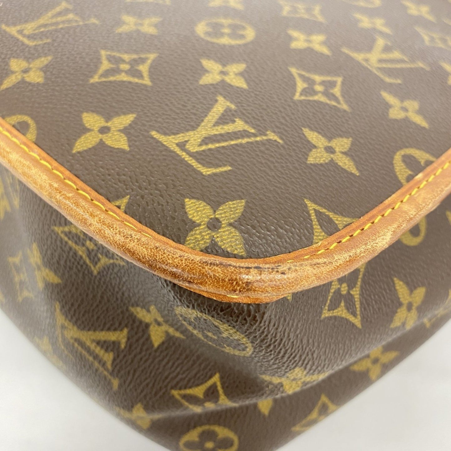 Louis Vuitton Monogram Gibessier Gm Shoulder Bag M42249 Brown