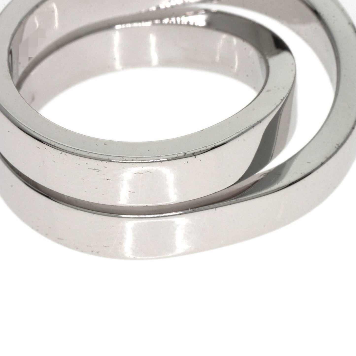 Cartier Paris Ring #48 18K White Gold