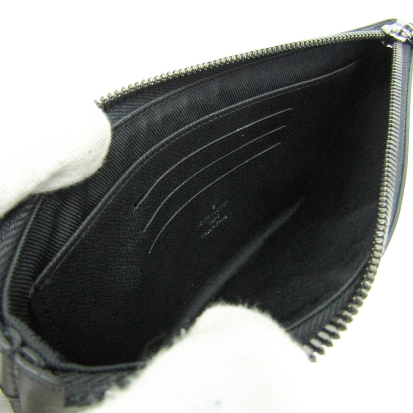Louis Vuitton Monogram Eclipse Pochette Discovery Pm M44323 Men'S Clutch Bag