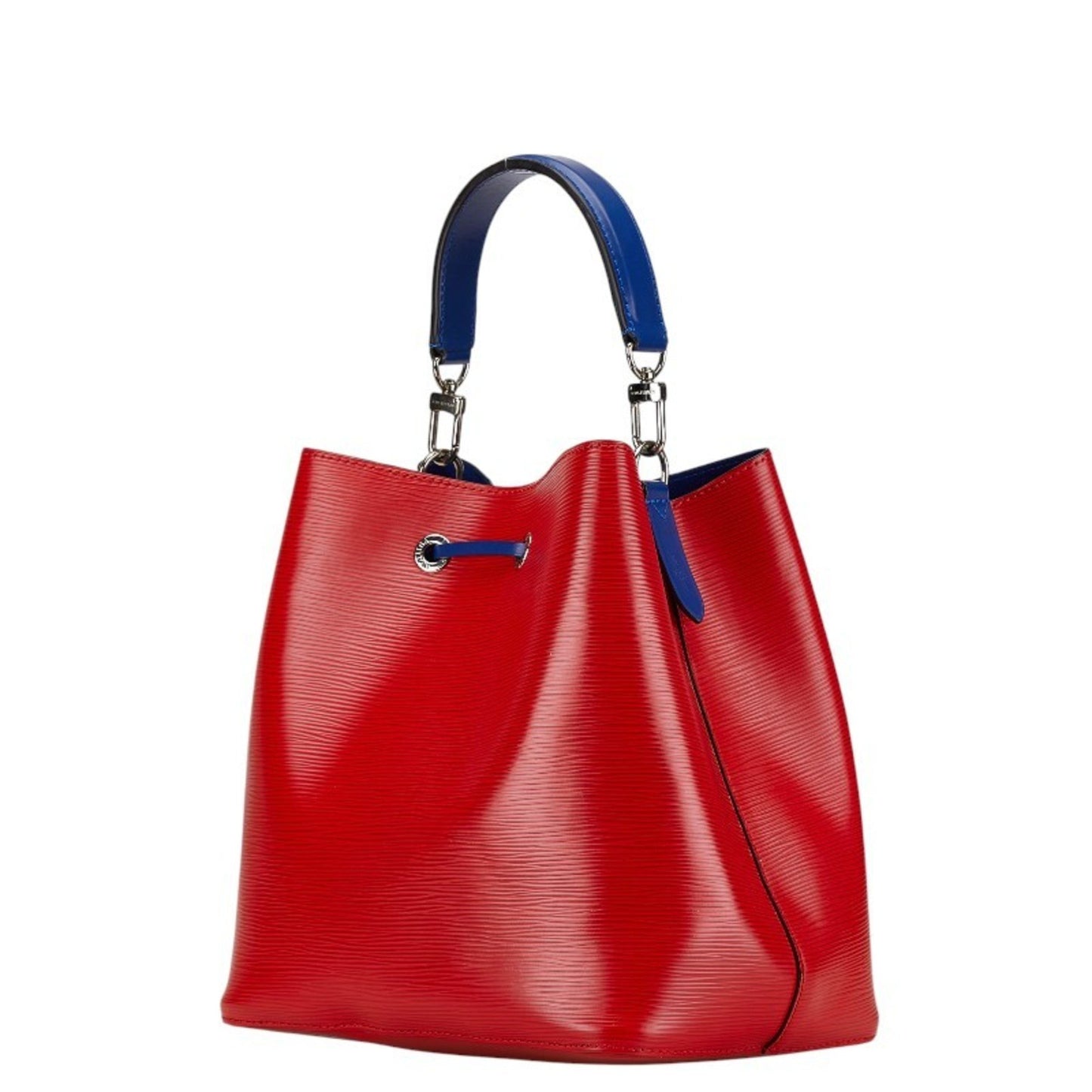 Louis Vuitton Epi Neonoe Handbag Shoulder Bag M54365 Coquelicot Blue Leather