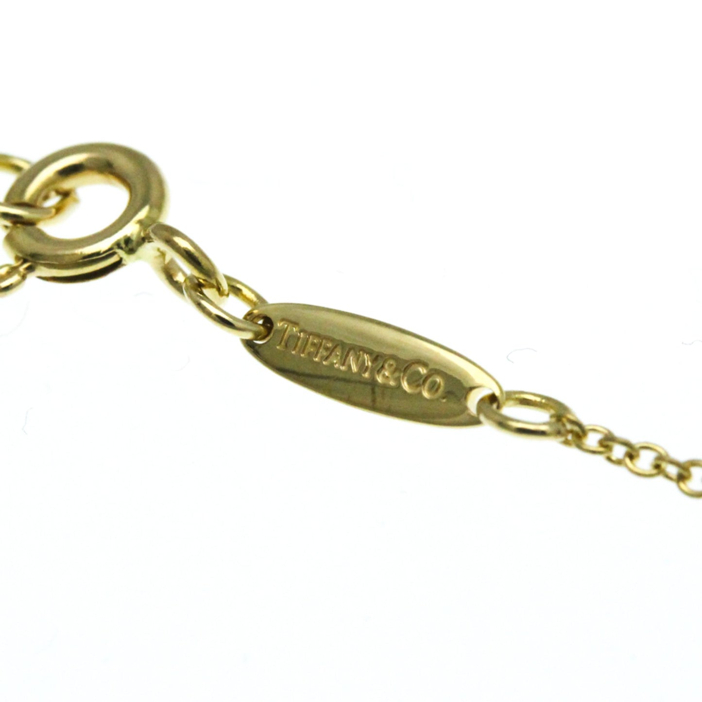 Tiffany Teardrop Necklace Yellow Gold (18K) No Stone Women