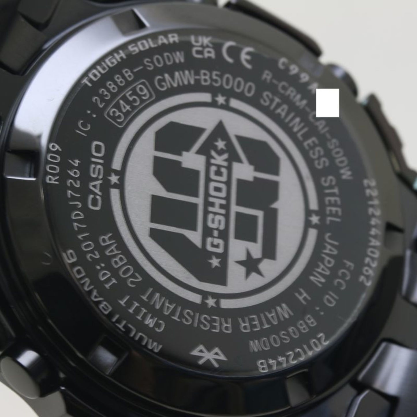 Casio 40Th Anniversary Limited Edition G-Shock X Eric Haze Collaboration Gmw-B5000Eh-1Jr Stainless