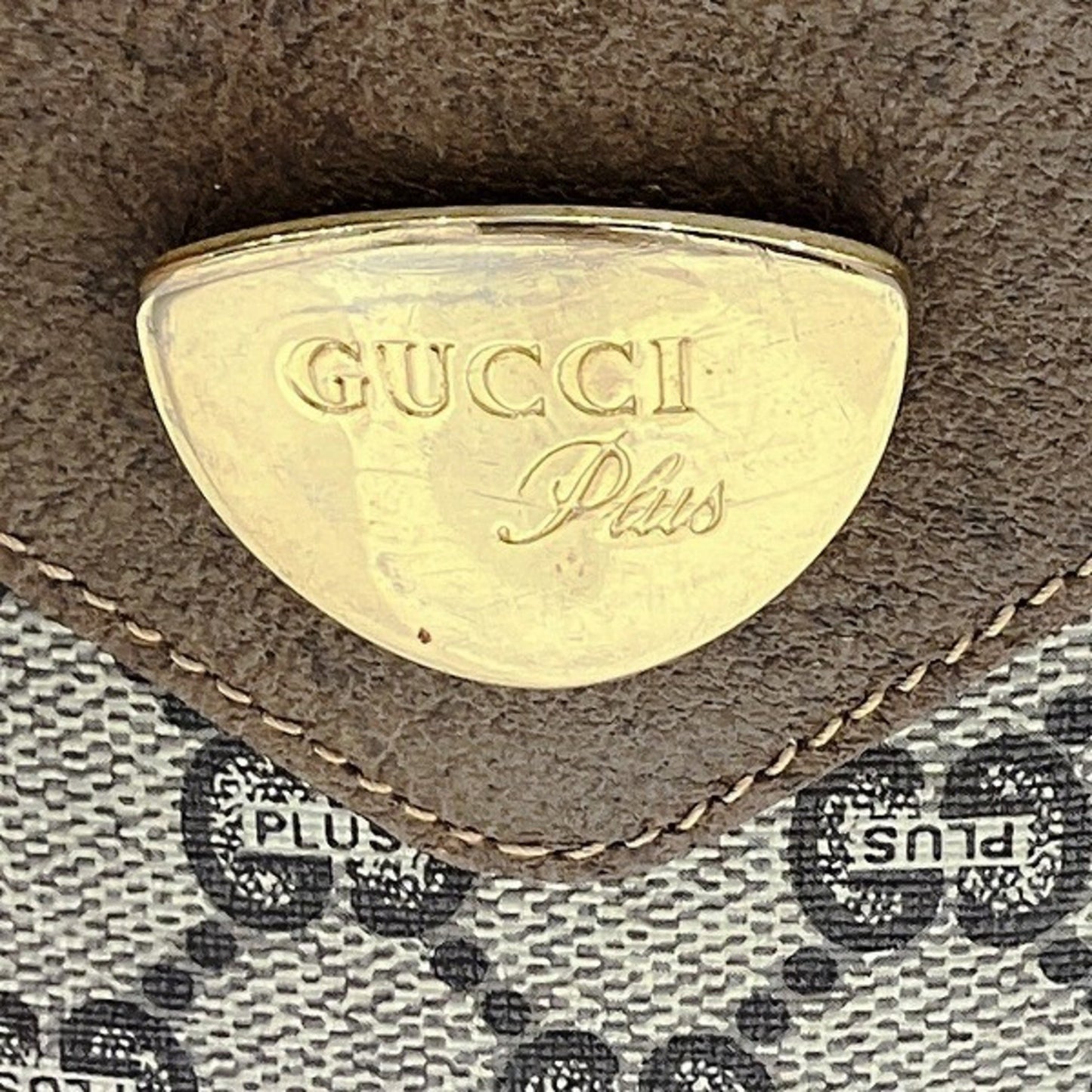 Gucci Gg Plus Old Gucci Sherry Line Bag Tote