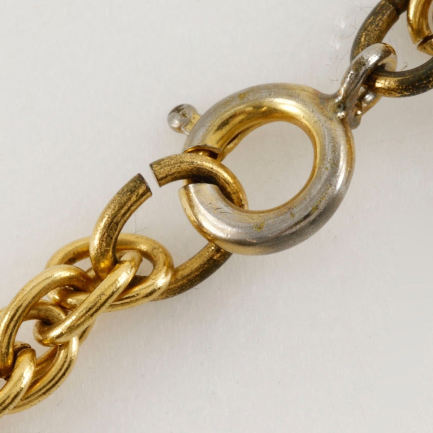 Chanel Chanel Coco Mark Necklace Gold Plated Approx. 13.6G Coco