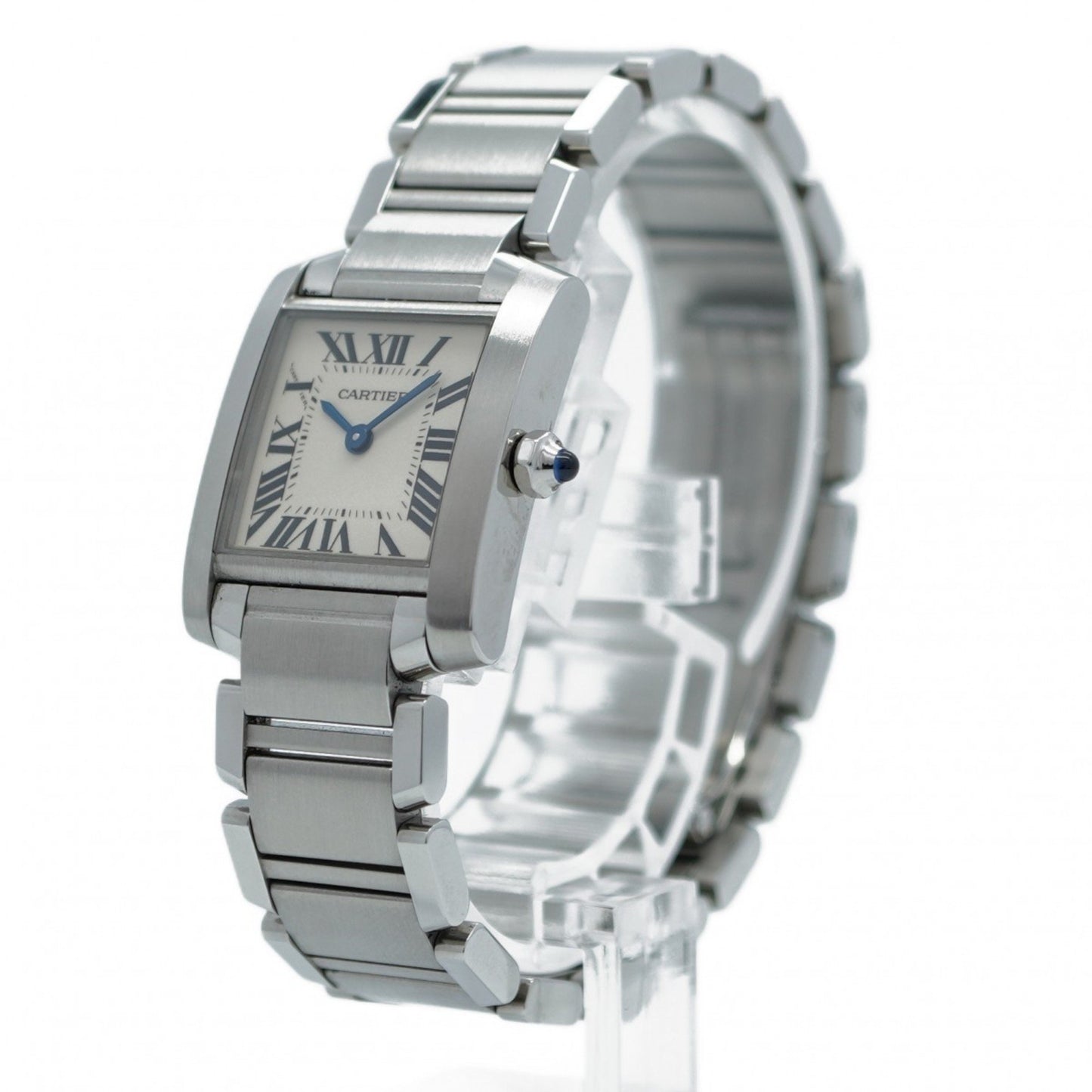 Cartier Tank Franaise W51008Q3 White Dial