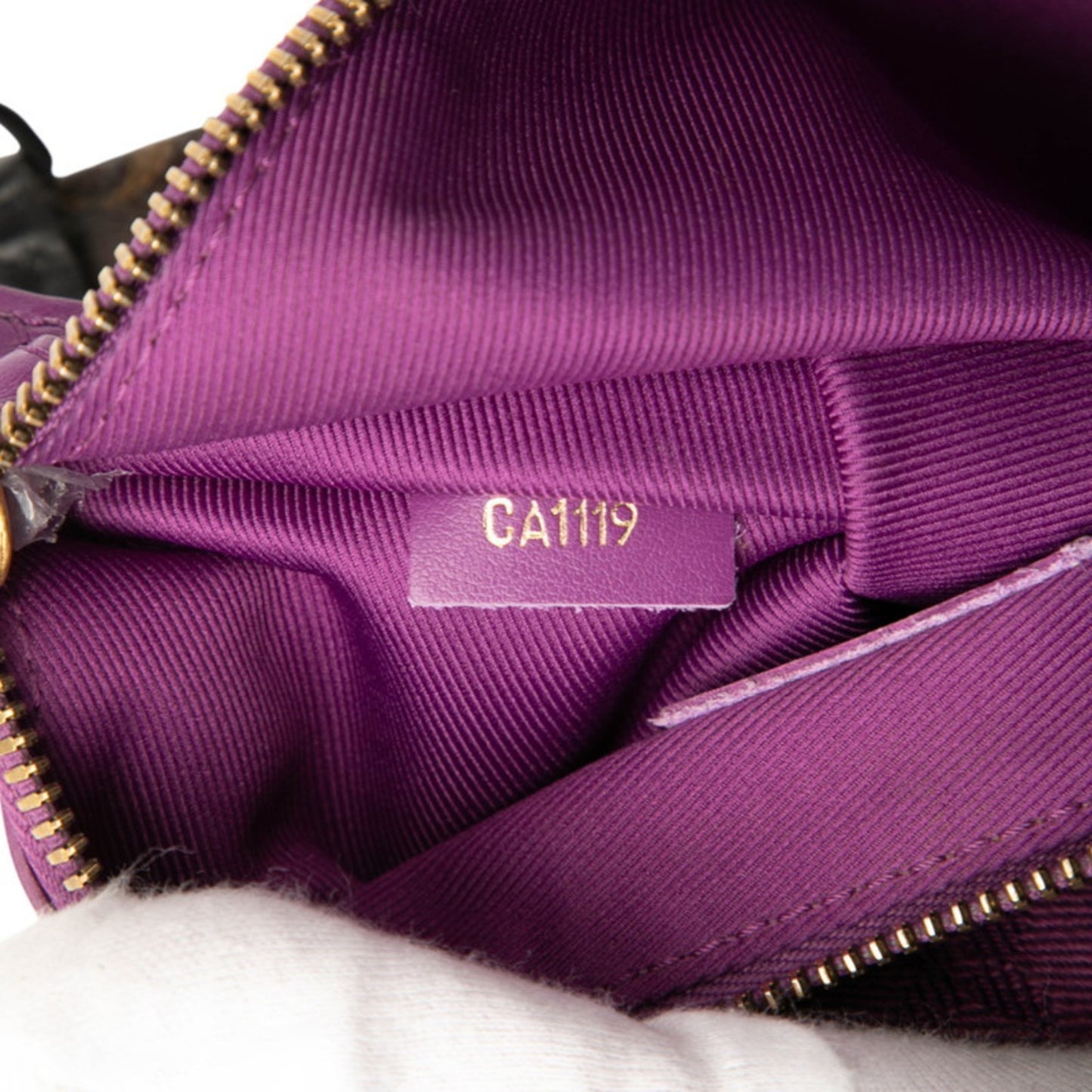 Louis Vuitton Monogram Flat Messenger Chain Shoulder Bag M44641 In Maroon