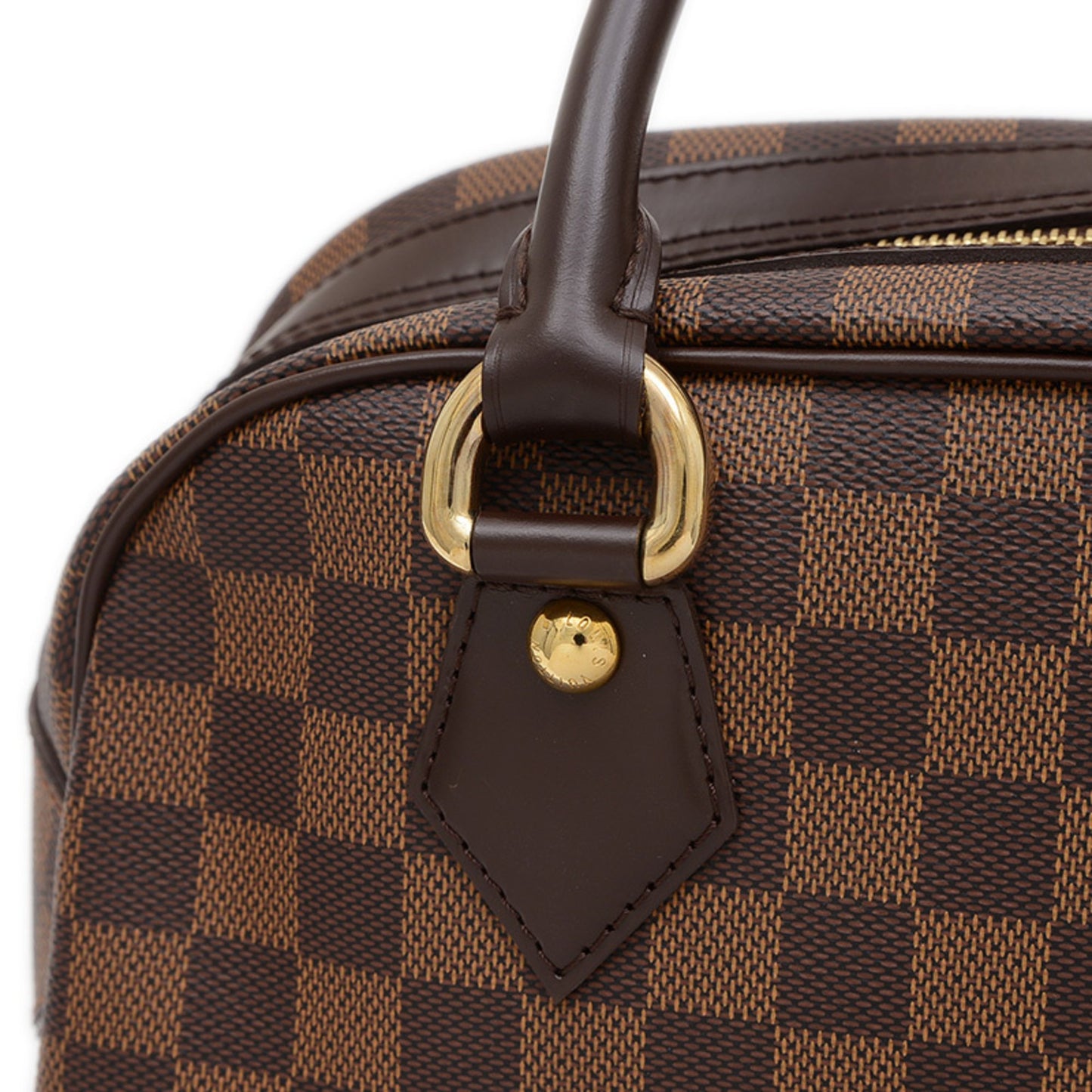 Louis Vuitton Damier Duomo Boston Bag Handbag N60008 Bp
