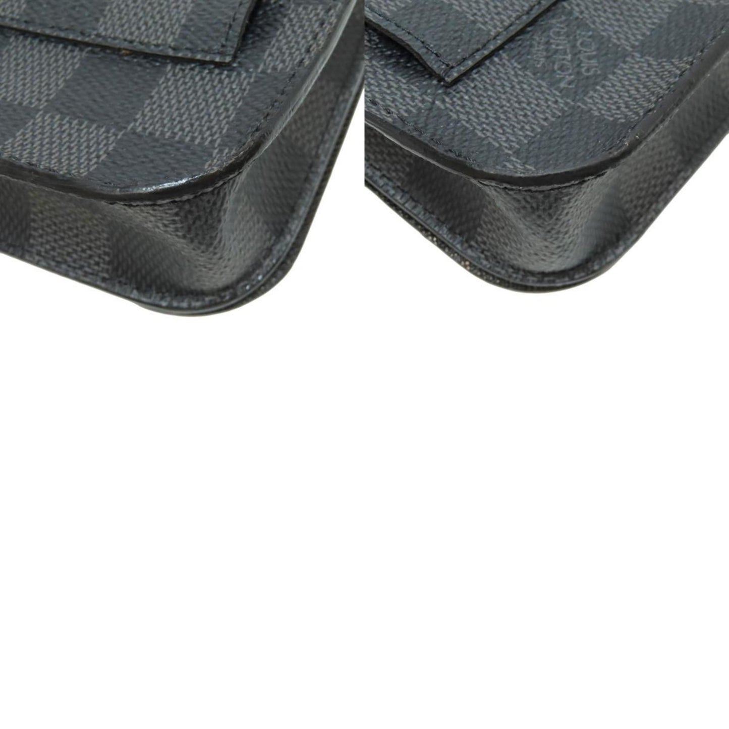 Louis Vuitton M6837T Santur Pochette Homme Body Bag Damier Canvas