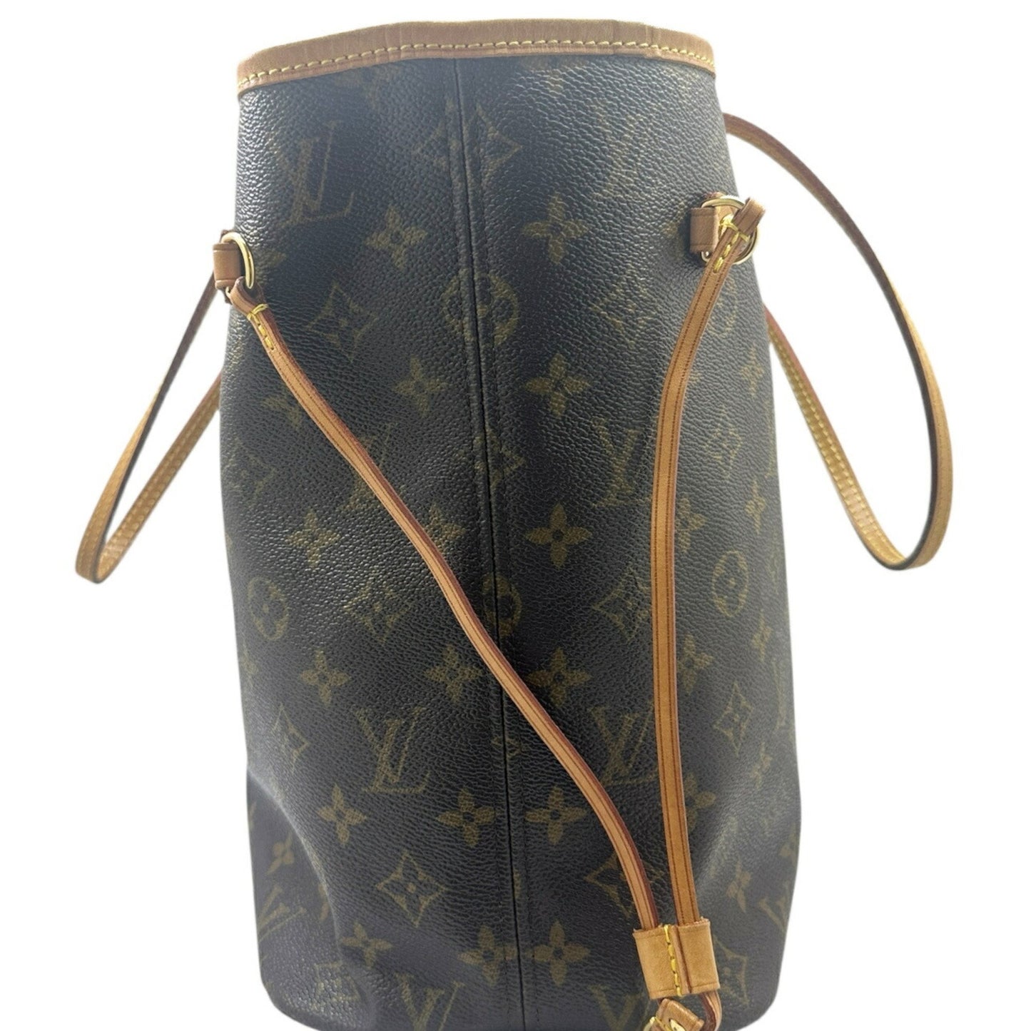 Louis Vuitton Louis Vuitton Neverfull Mm Monogram M40156 Tote Bag Brown Lv