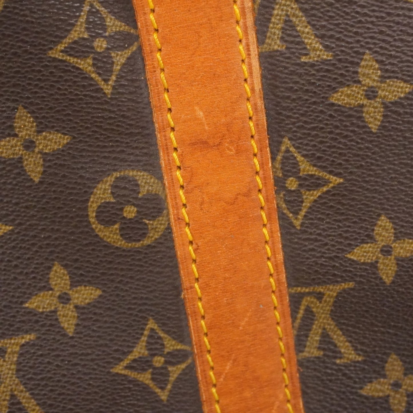Louis Vuitton Monogram Keepall 45 Boston Bag M41428 Brown