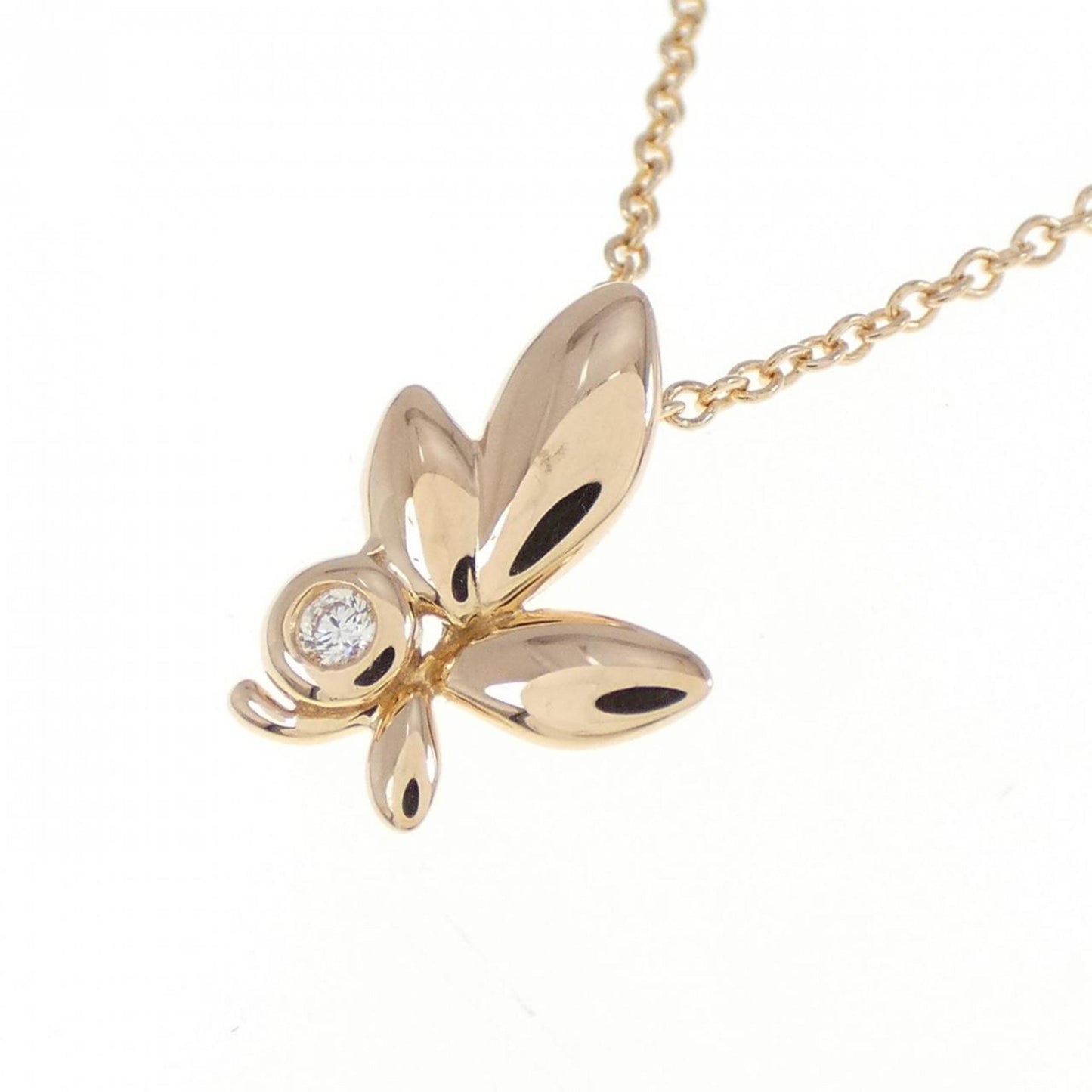 Tiffany Olive Leaf Necklace