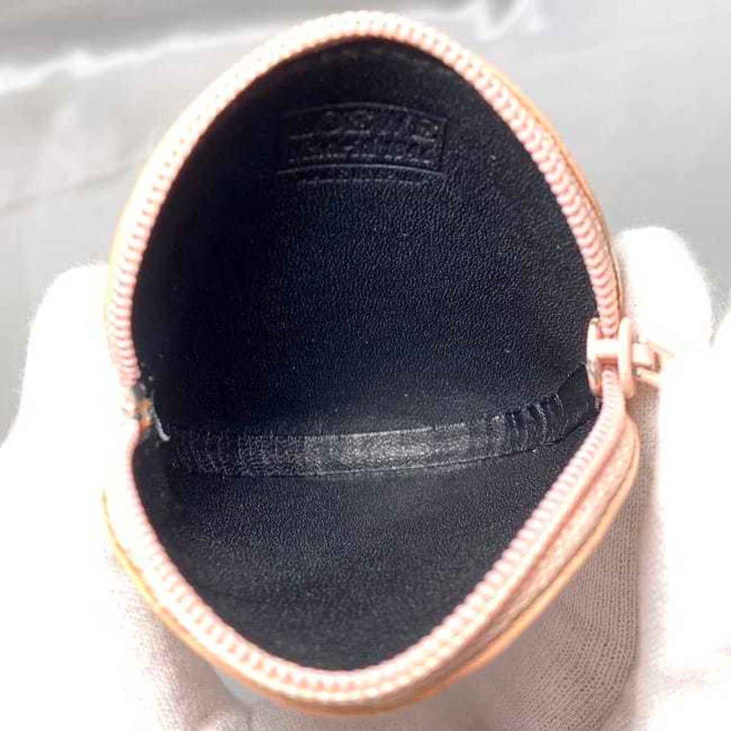 Loewe Coin Case Ec-23395 Pink Anagram Purse Leather L26 Engraved