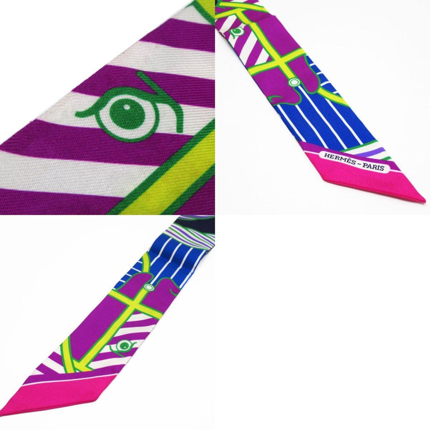 Hermes Hermes Scarf/Muffler Twilly Silk Multicolor