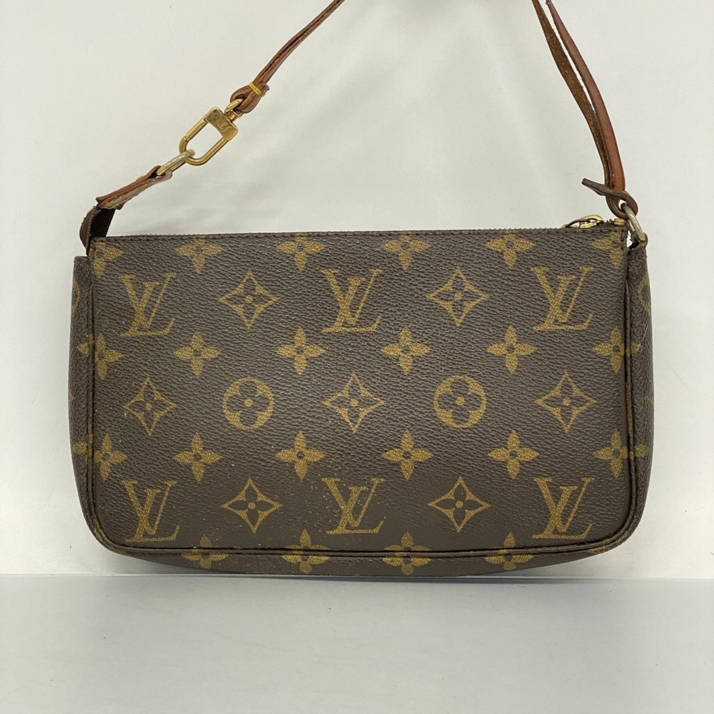 Louis Vuitton Monogram Pochette Accessoires M51980 Brown