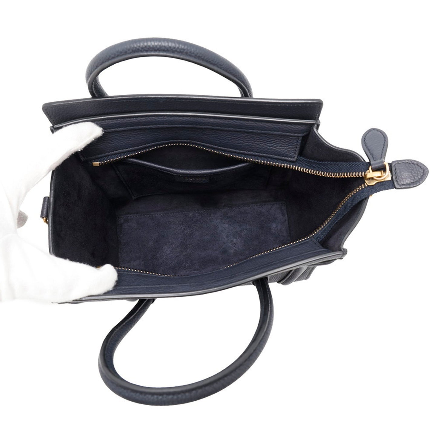 Celine Handbag Luggage Nano Shopper 168243 Celine Bag 2Way Shoulder