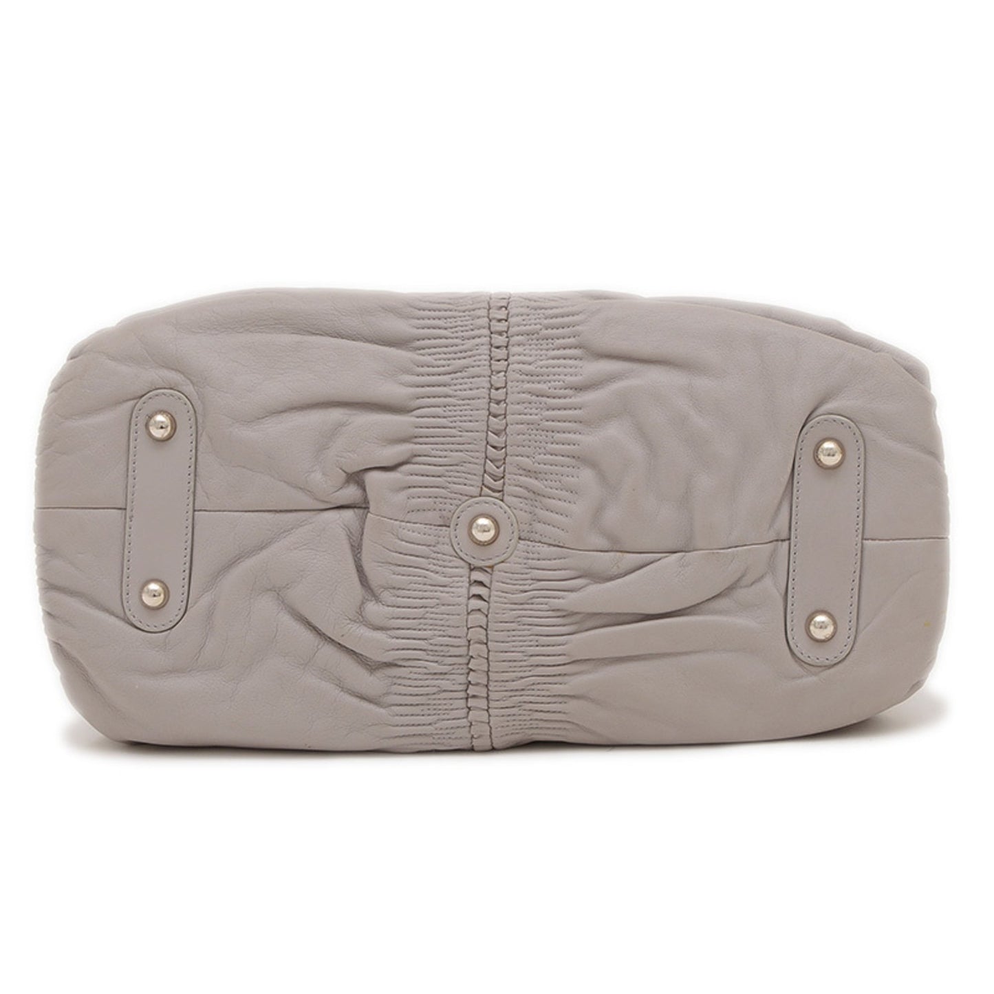 Christian Dior Dior Karenina Handbag Leather Grey