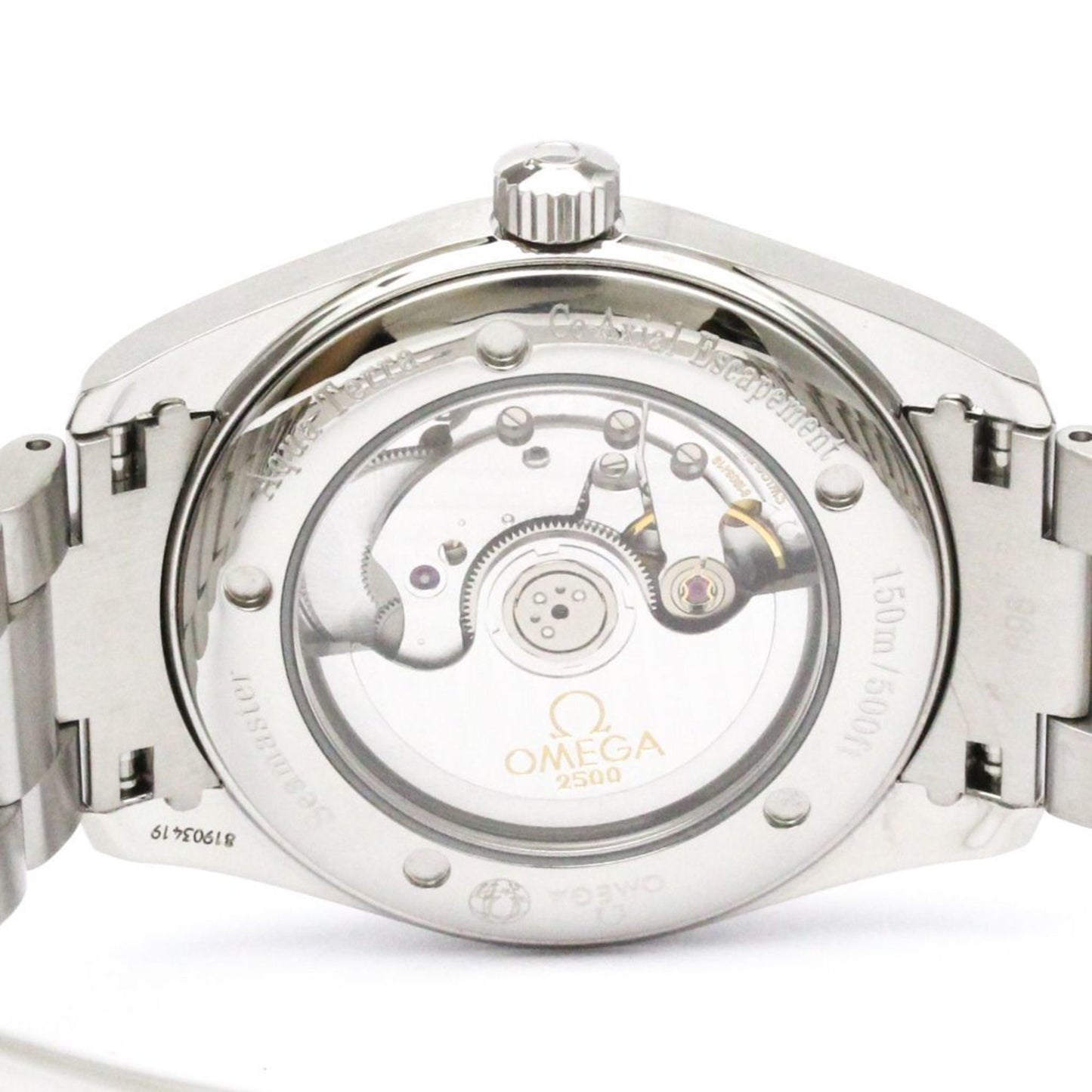 Omega Seamaster Aqua Terra Co-Axial Automatic Watch 2503.50 Polished