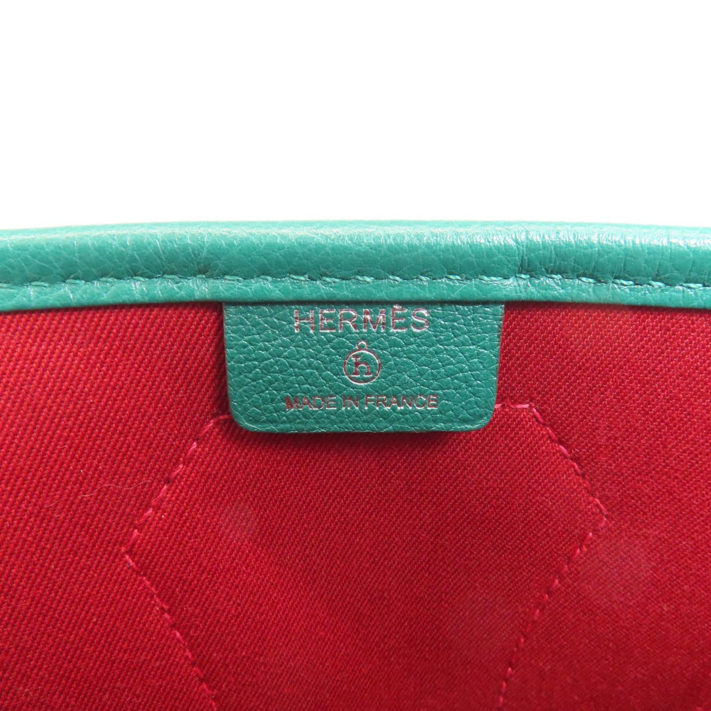 Hermes Petite H Belle Tote Bag Canvas Calfskin