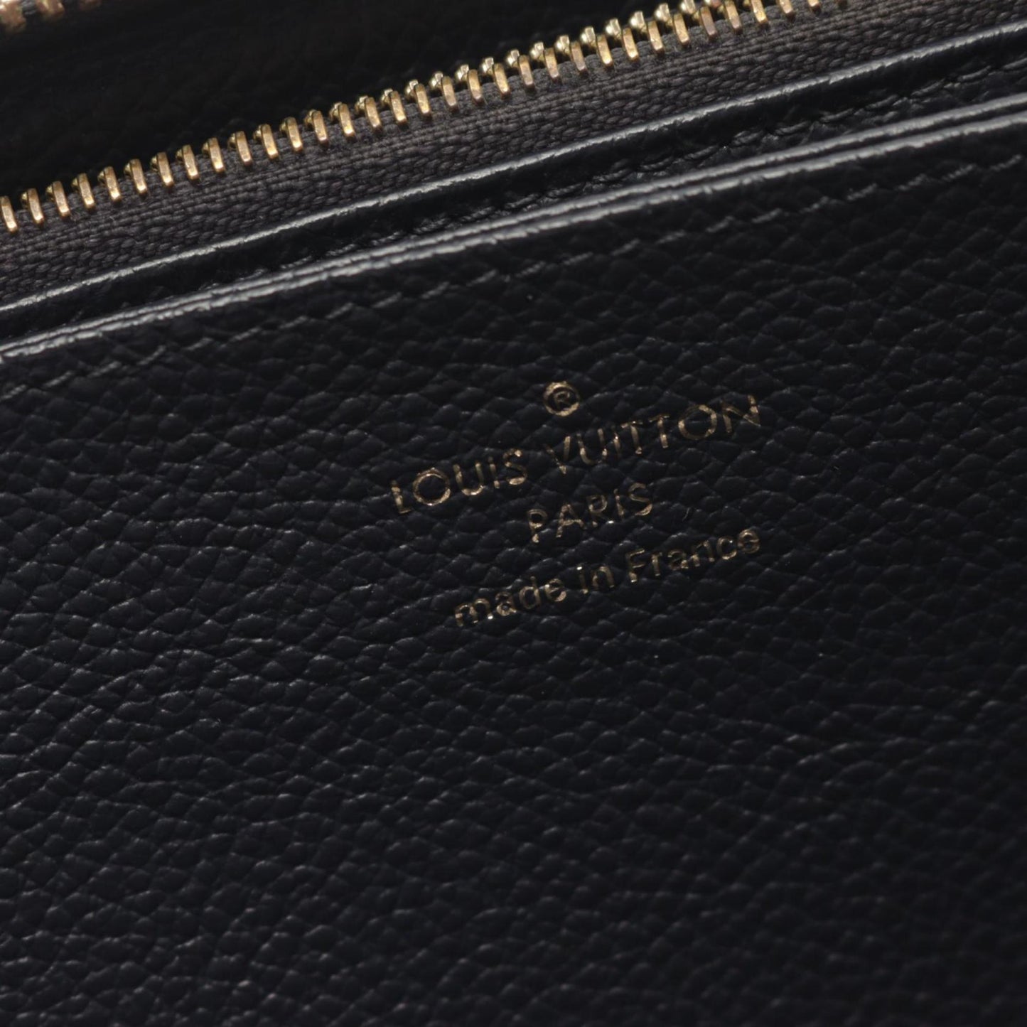 Louis Vuitton Zippy Wallet Monogram Empreinte Marine Rouge Round Long Leather
