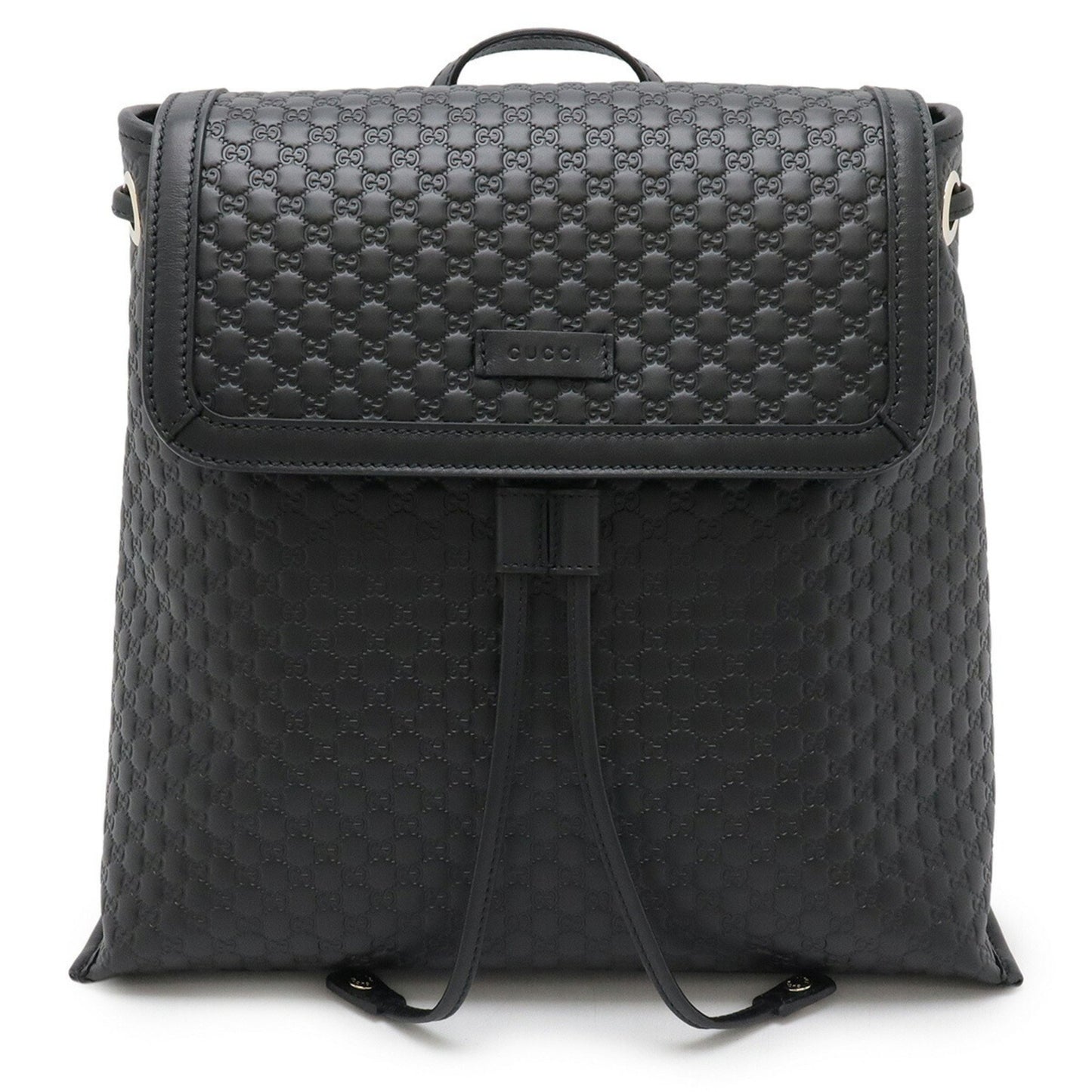 Gucci Micro Guccissima Backpack Leather Black 607993