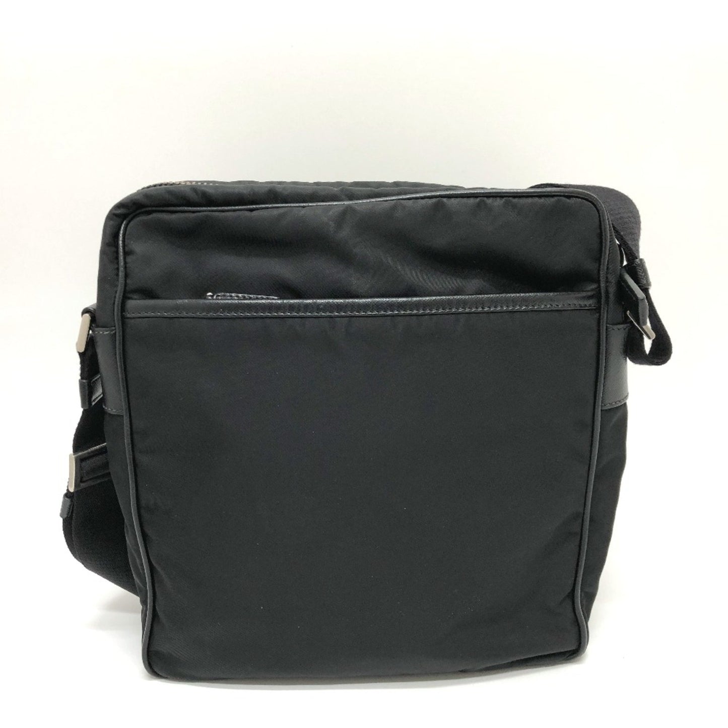 Prada 2Vh002 Crossbody Bag Shoulder Bag Nero Black Silverhardware