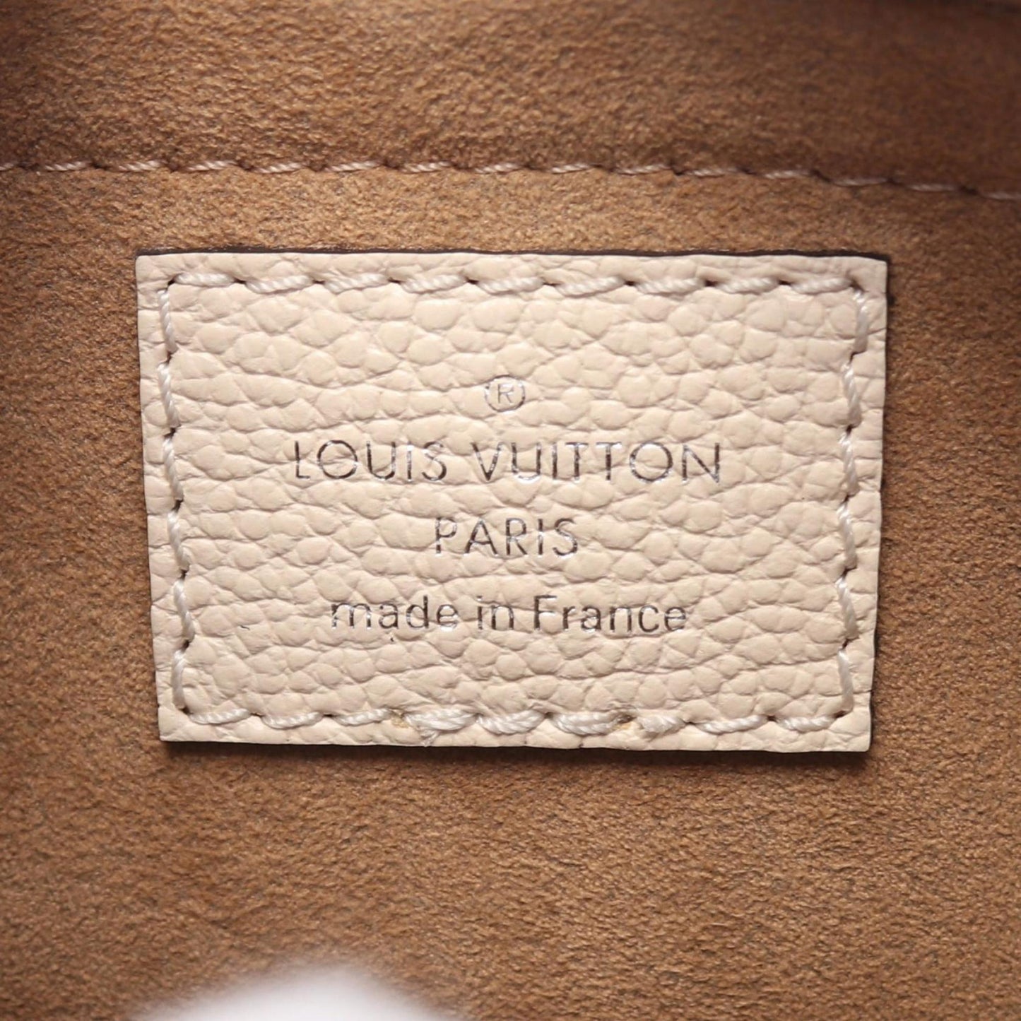 Louis Vuitton Malellini Handbag Leather Epi