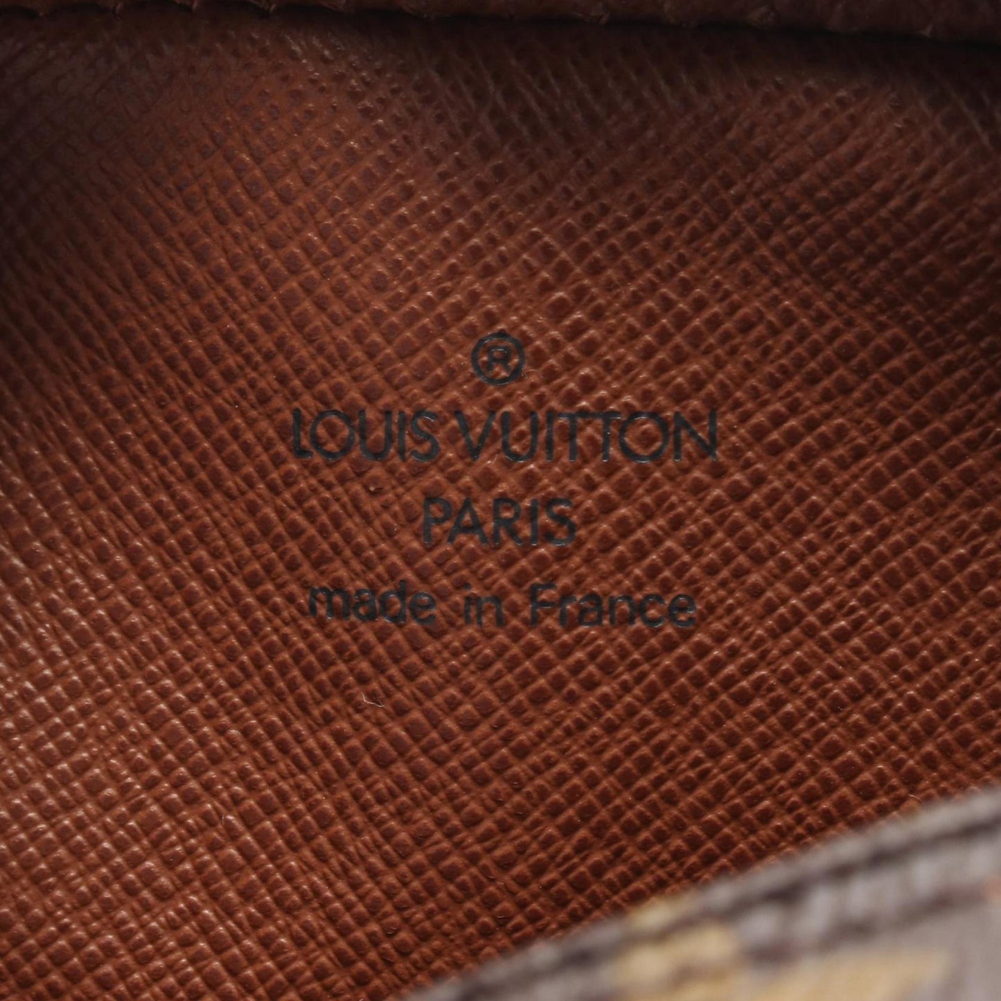 Louis Vuitton Danube Shoulder Bag Coated Canvas Leather Monogram