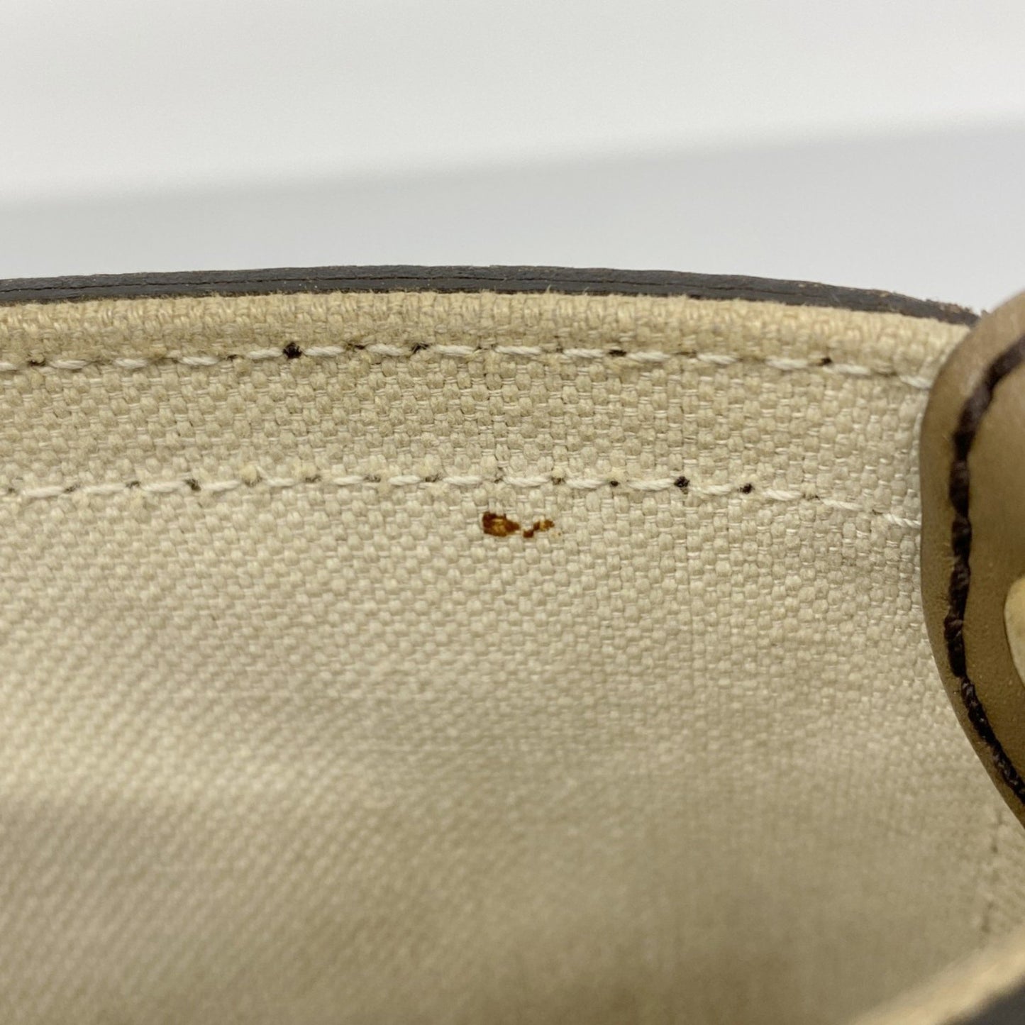 Gucci Gg Canvas Tote Bag 269878 Brown