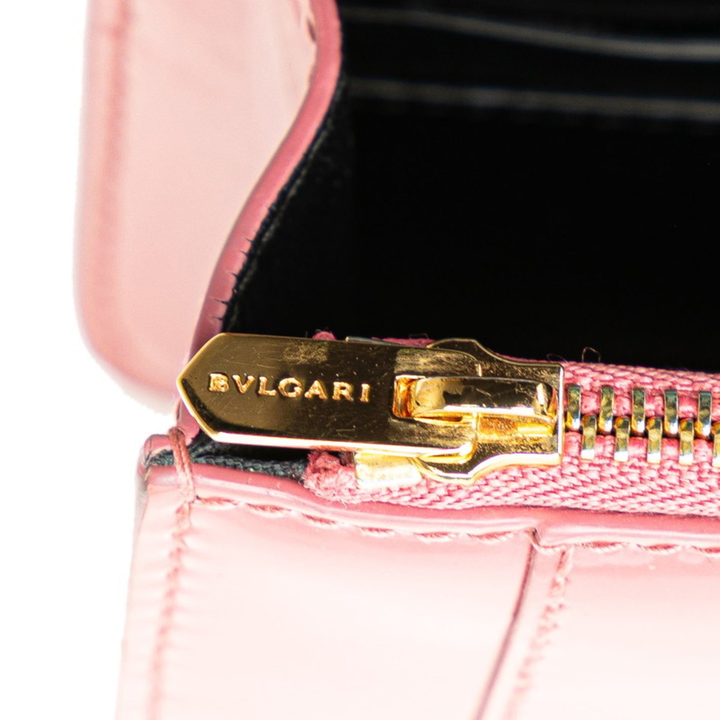 Bvlgari Serpenti Forever Chain Shoulder Bag In Pink Enamel