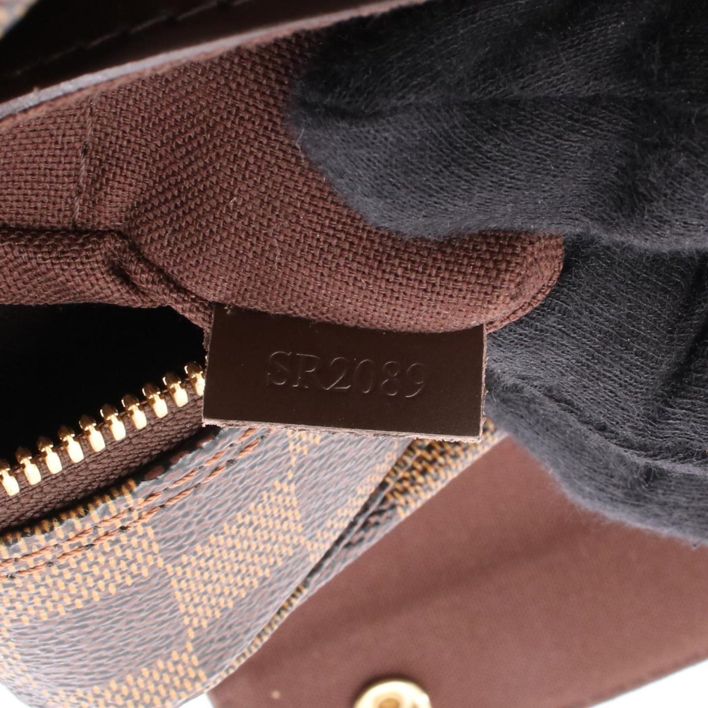 Louis Vuitton Naviglio Shoulder Bag Coated Canvas Leather Damier
