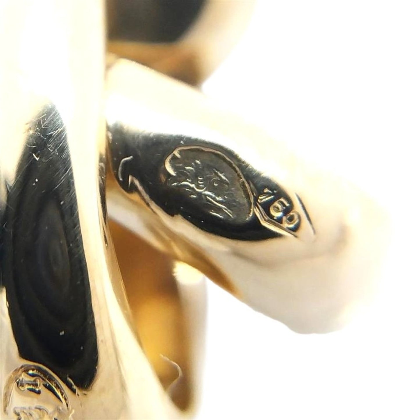 Chaumet Liens De Heart Pav Pendant Top In 18K Gold With Diamonds