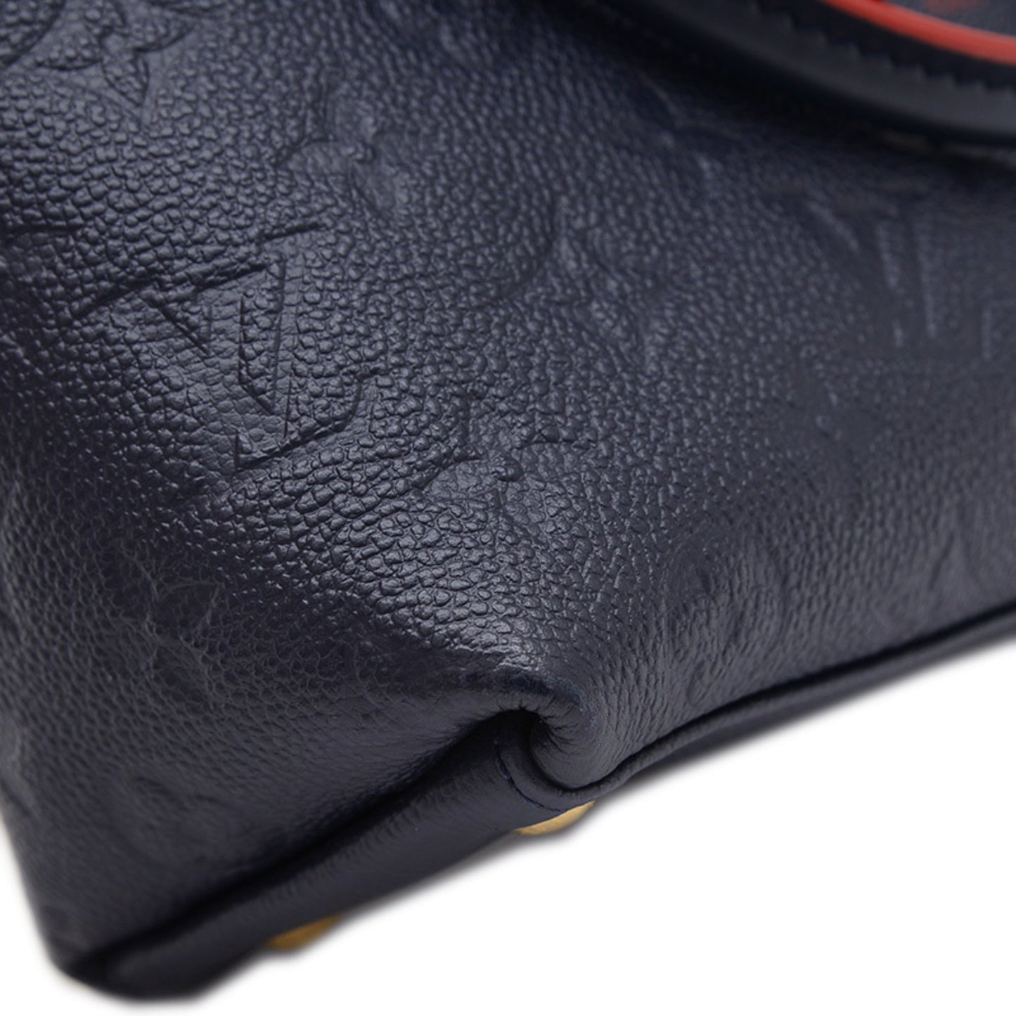 Louis Vuitton Monogram Empreinte V Tote Bb 2Way Bag Shoulder Marine Rouge M44845
