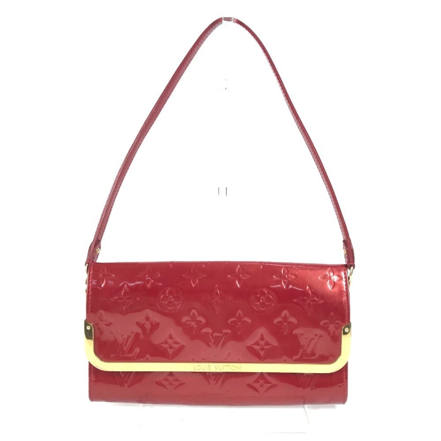 Louis Vuitton M91550 Monogram Vernis Rossmore Mm Bag Shoulder 2Way Clutch Canvas