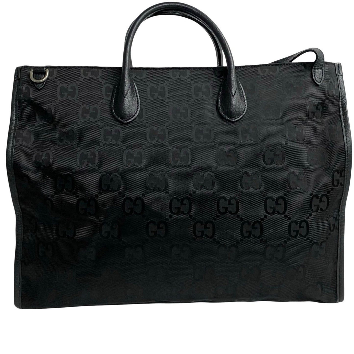 Gucci Off The Grid Gg Monogram Leather Canvas 2-Way Shoulder Bag