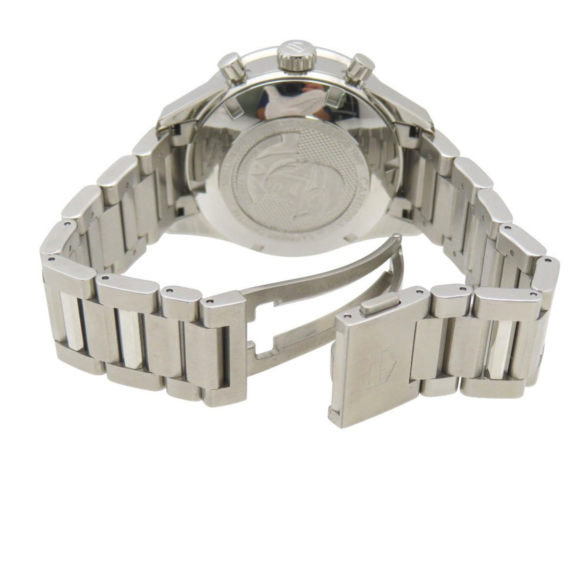Tag Heuer Carrera Calibre 16 Cv201Aj-9 Automatic Watch In Stainless Steel