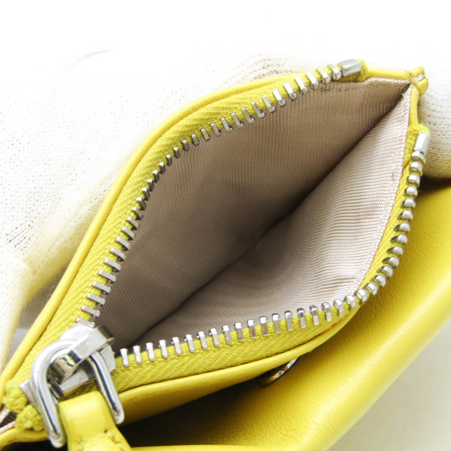 Prada Grace Triangle Compact Wallet