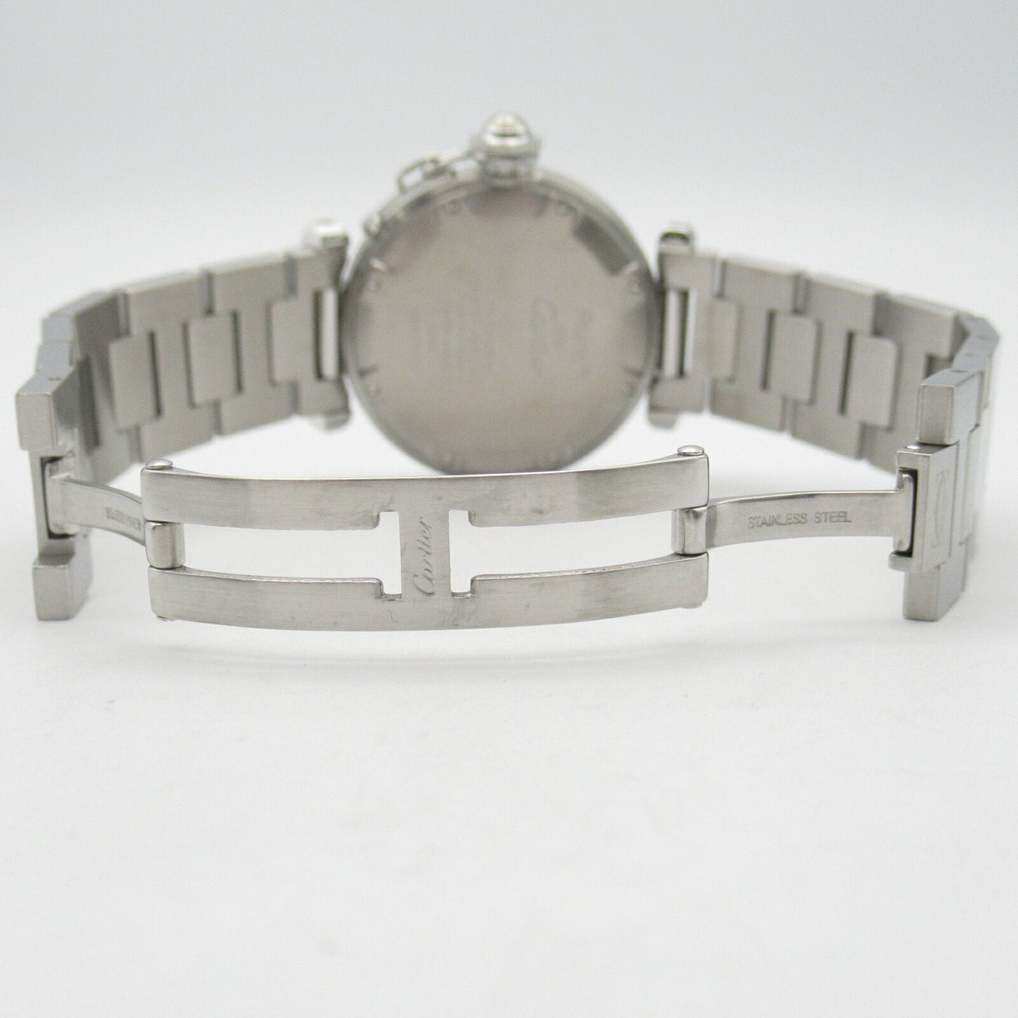 Cartier Pasha C Watch Stainless Steel Boys White W31015M7