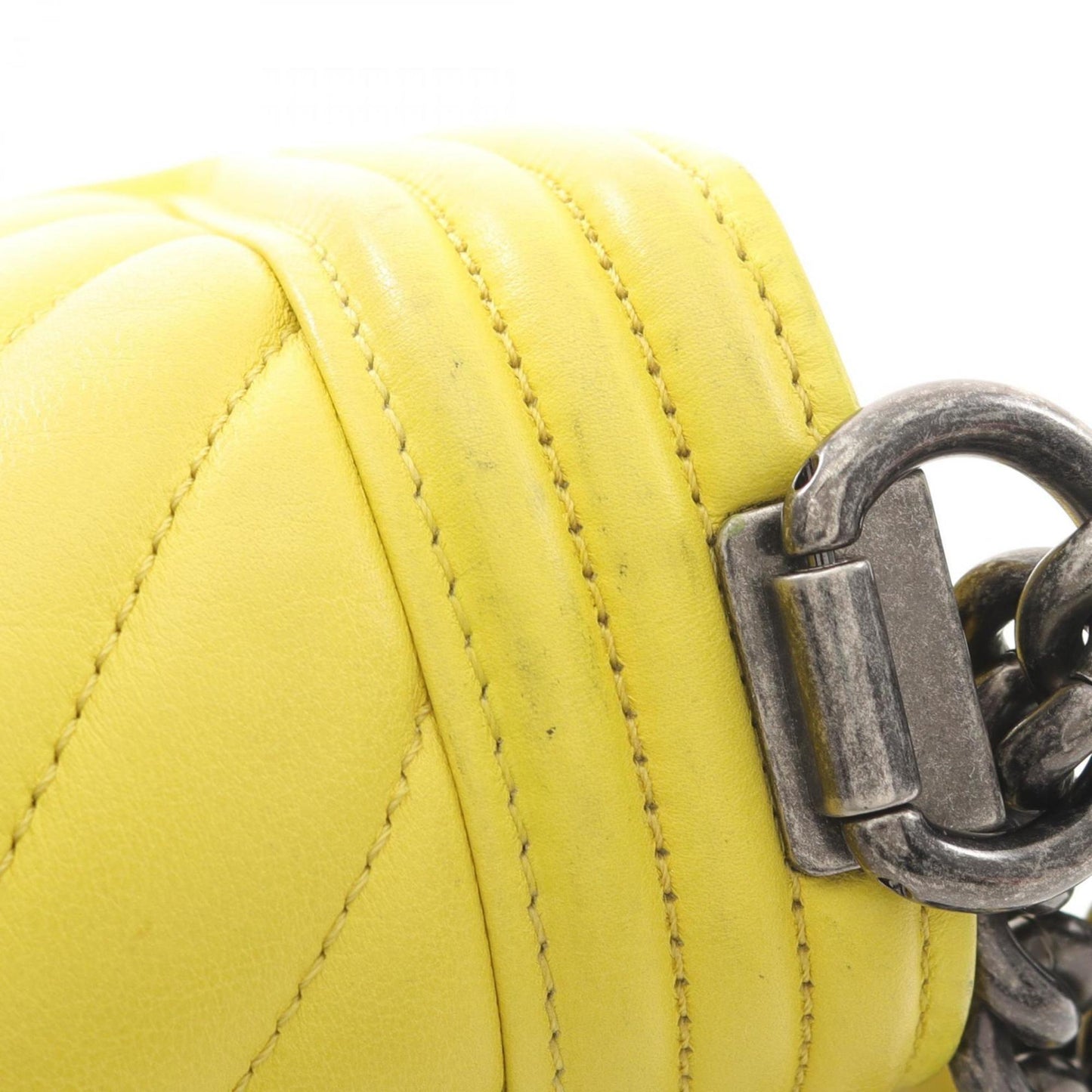 Chanel Boy Chanel Small Chevron V-Stitch Shoulder Bag Lambskin (Sheepskin)