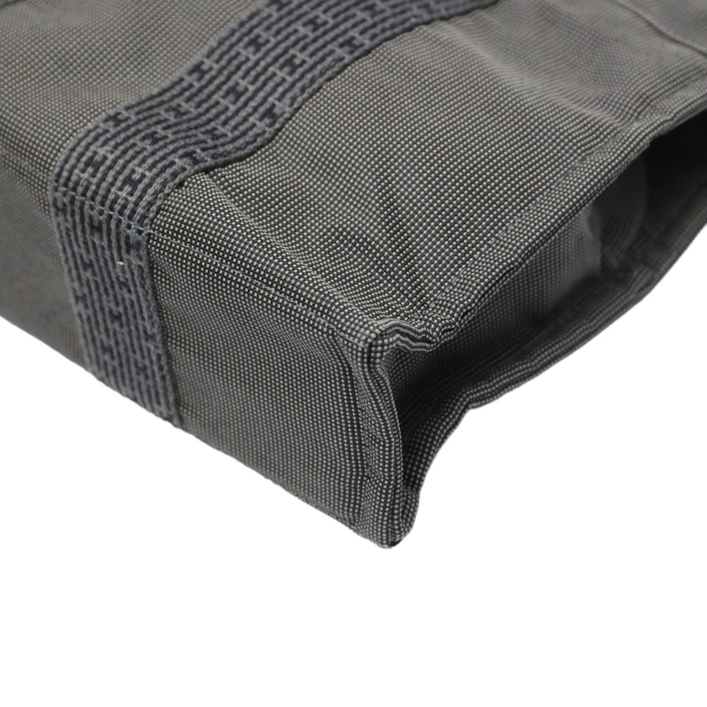 Hermes Handbag Air Line Canvas Grey