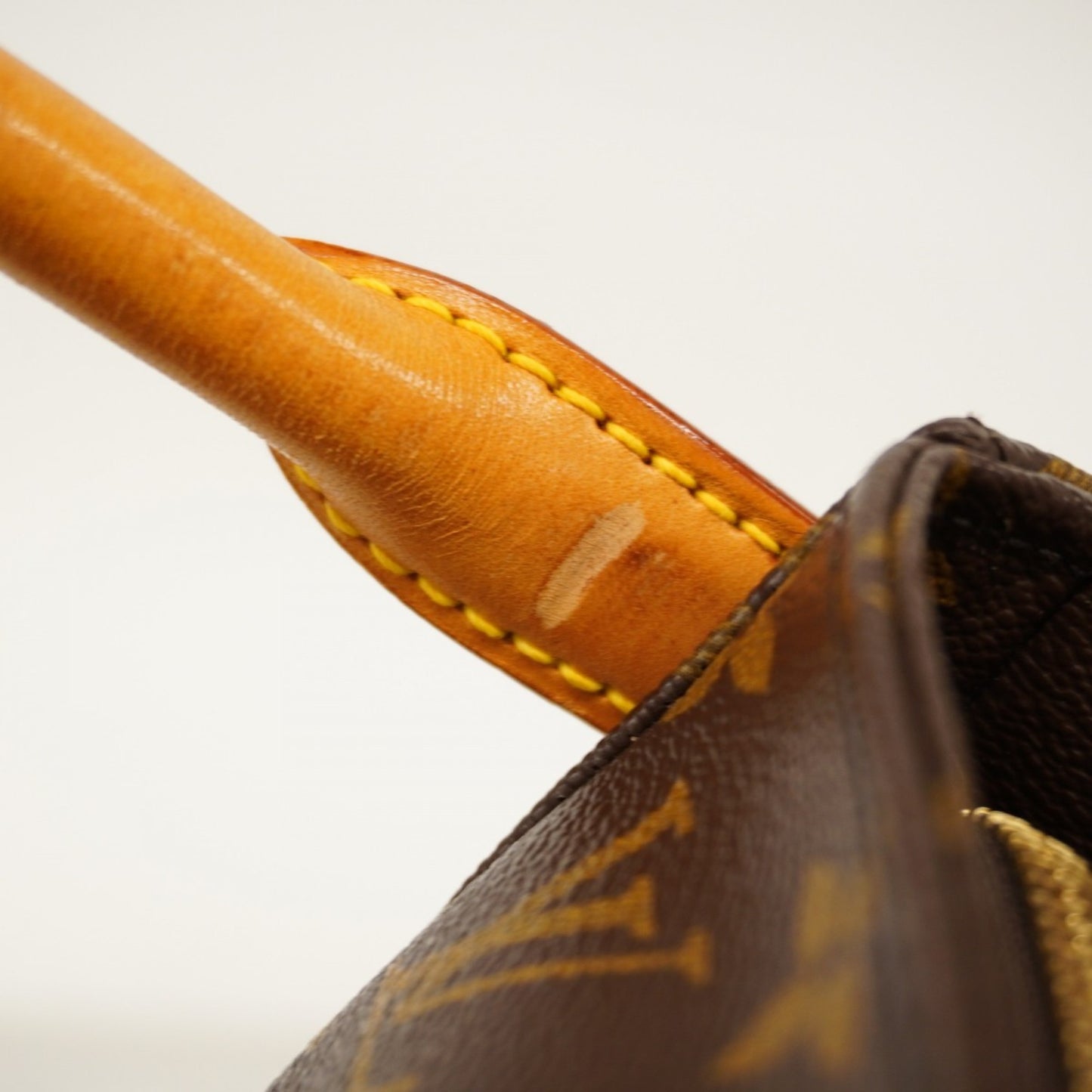 Louis Vuitton Monogram Looping Gm Shoulder Bag M51145 Brown