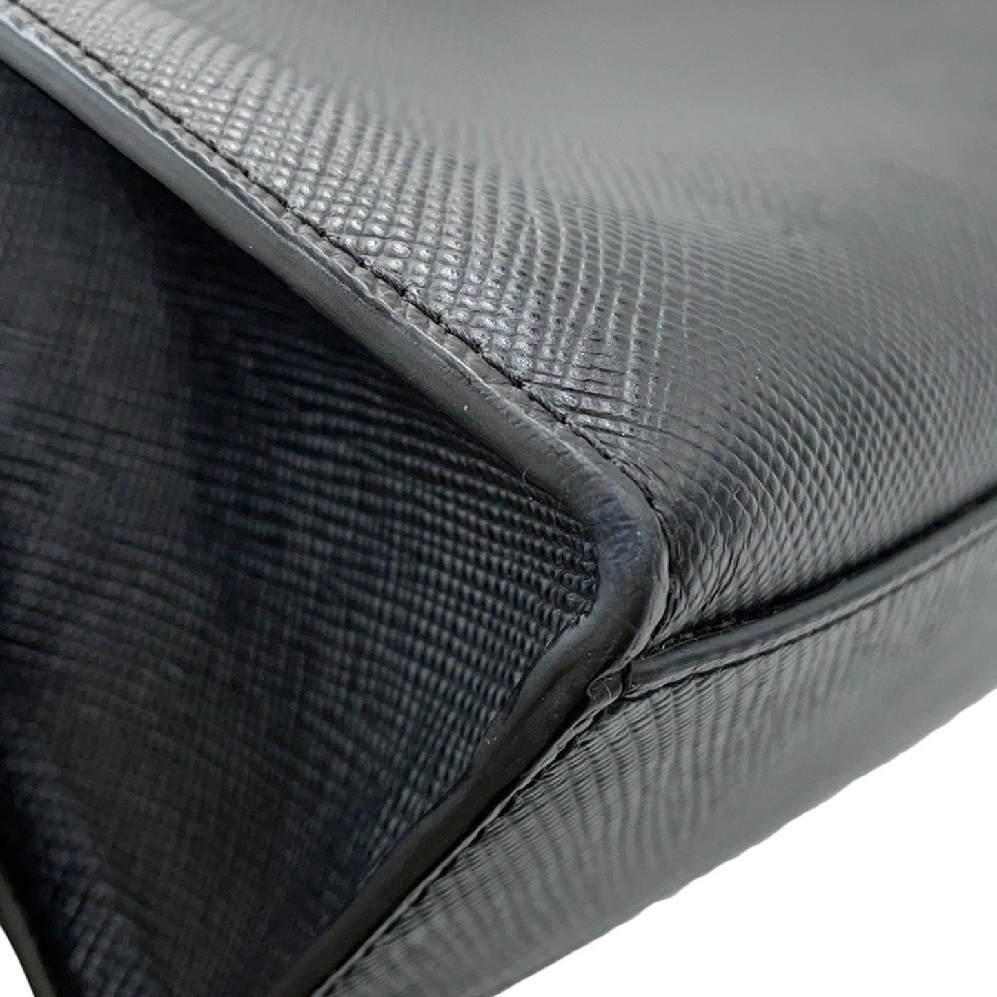 Prada Triangle Saffiano Leather Tote Bag 2Vg084 Prada Black 2-Way