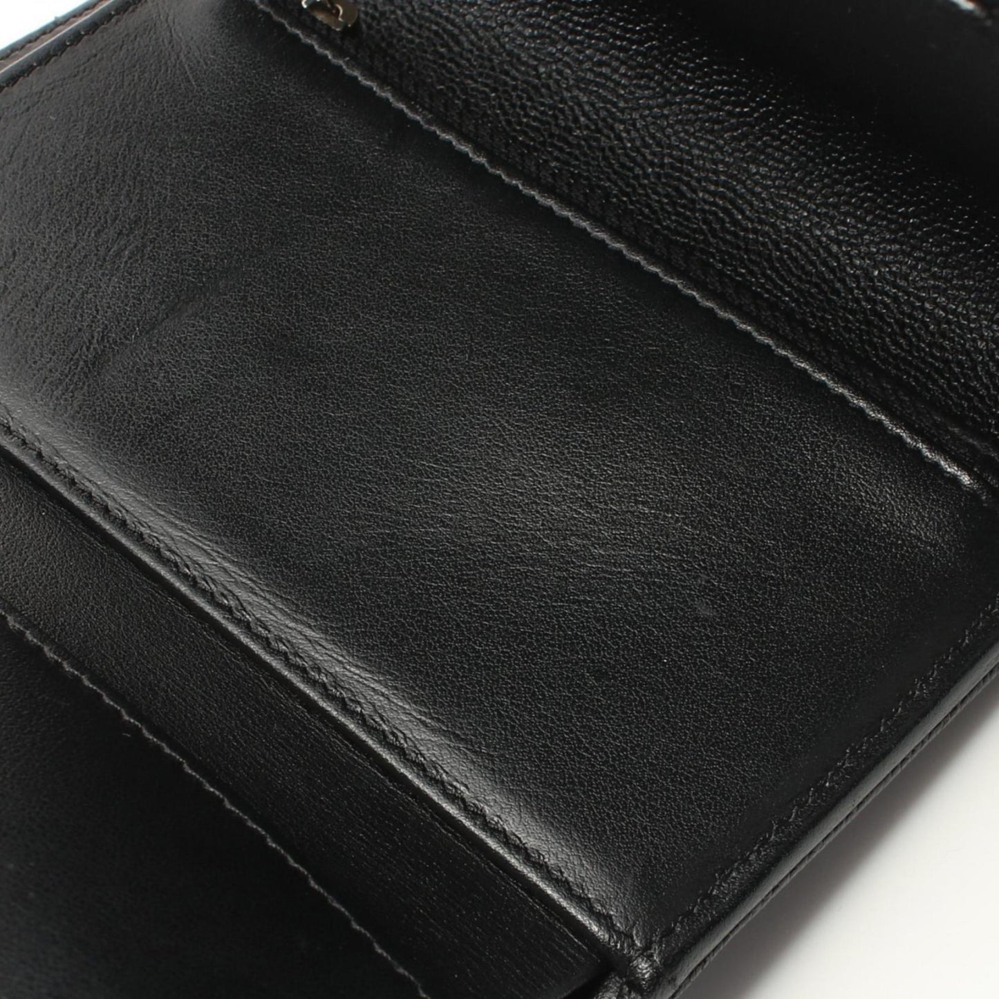 Chanel Tri-Fold Wallet Caviar Skin (Grained Calfskin)