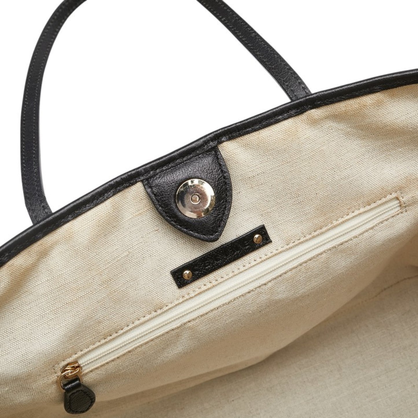 Celine Sulky Tote Bag In Black Leather