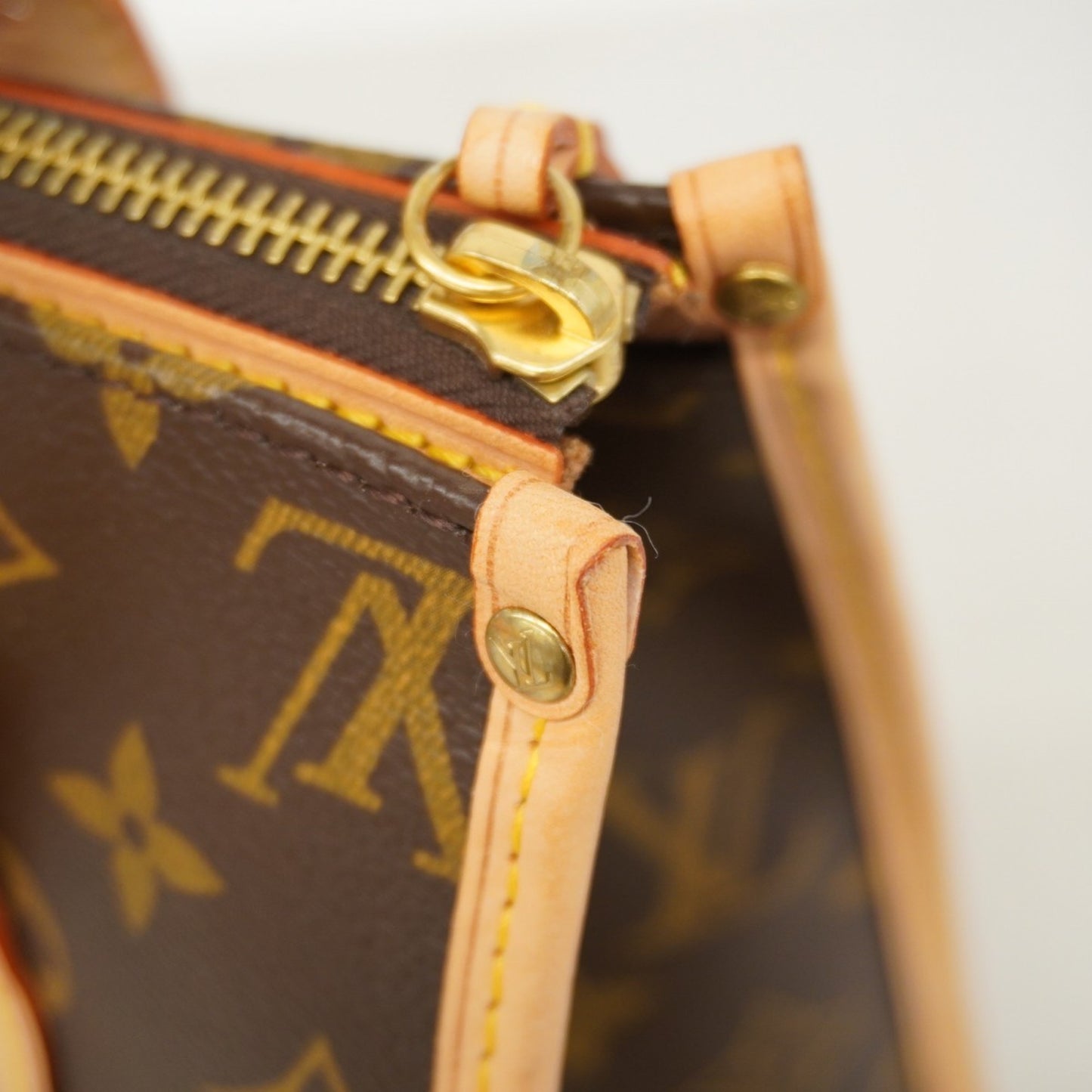 Louis Vuitton Monogram Popincourt Shoulder Bag M40007 Brown