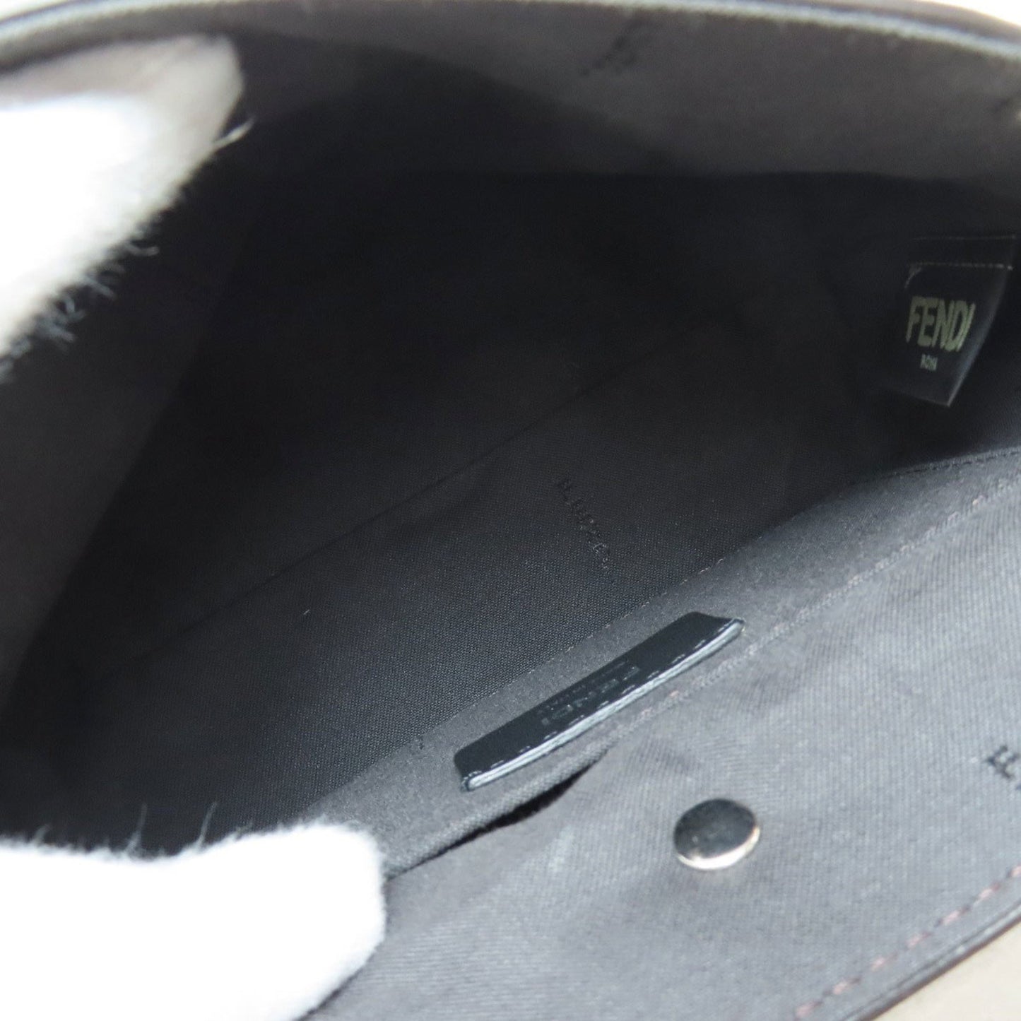 Fendi Bag To School Mini Backpack/Daypack In Calf Leather