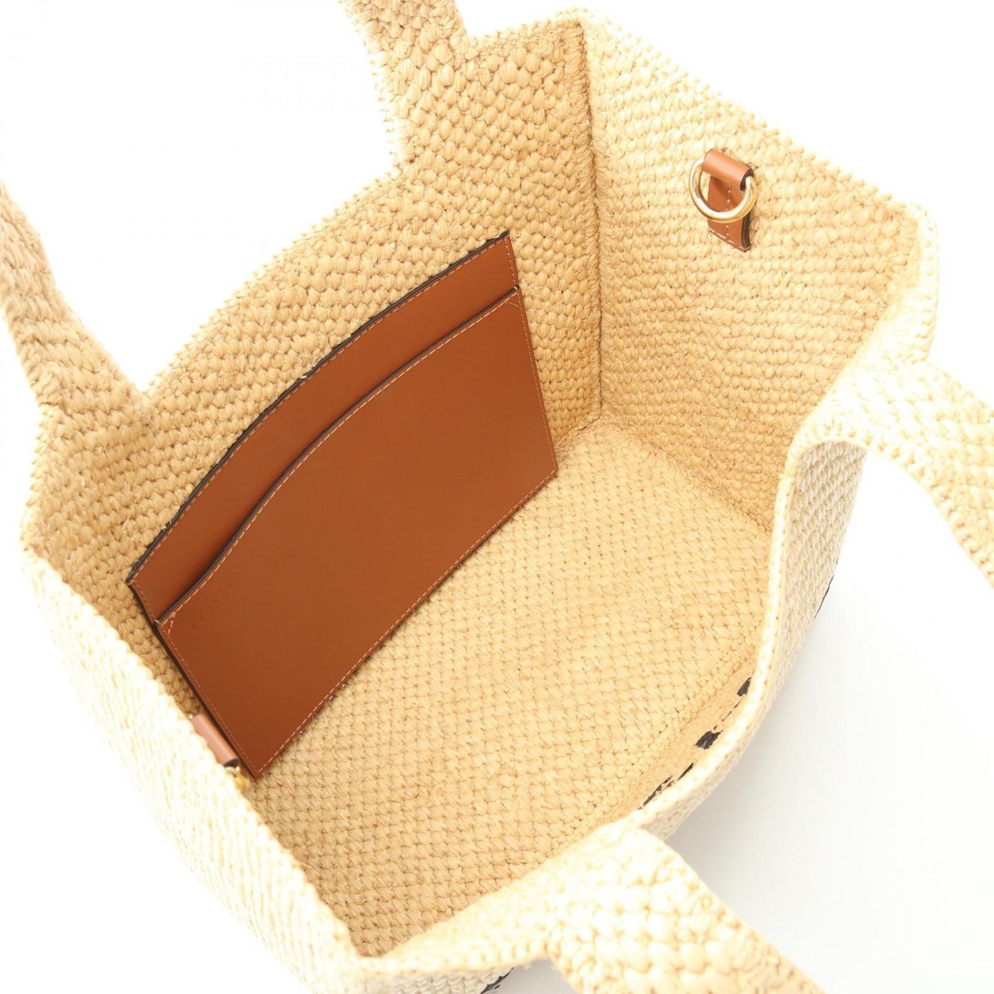 Loewe Loewe Font Medium Tote Bag Raffia