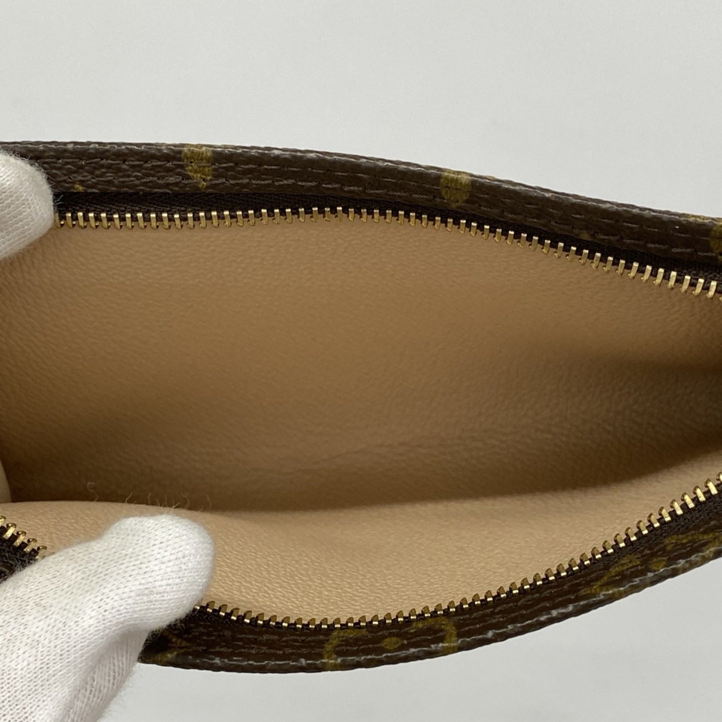 Louis Vuitton Monogram Bucket Pm Tote Bag M42238 Brown