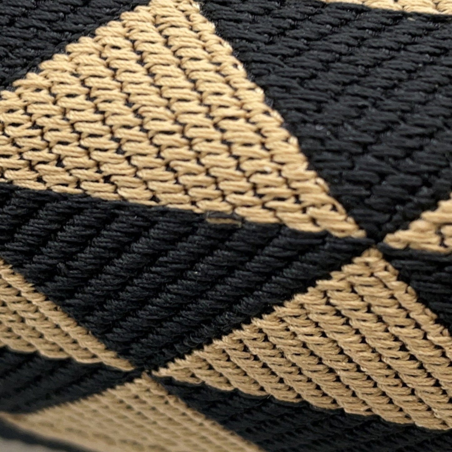 Prada Symbol Embroidered Fabric Small Handbag In Saffiano 1Ba354